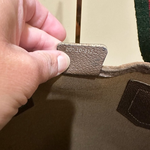 Auth Gucci Web Sherry Line Supreme Tote - Picture 10 of 10